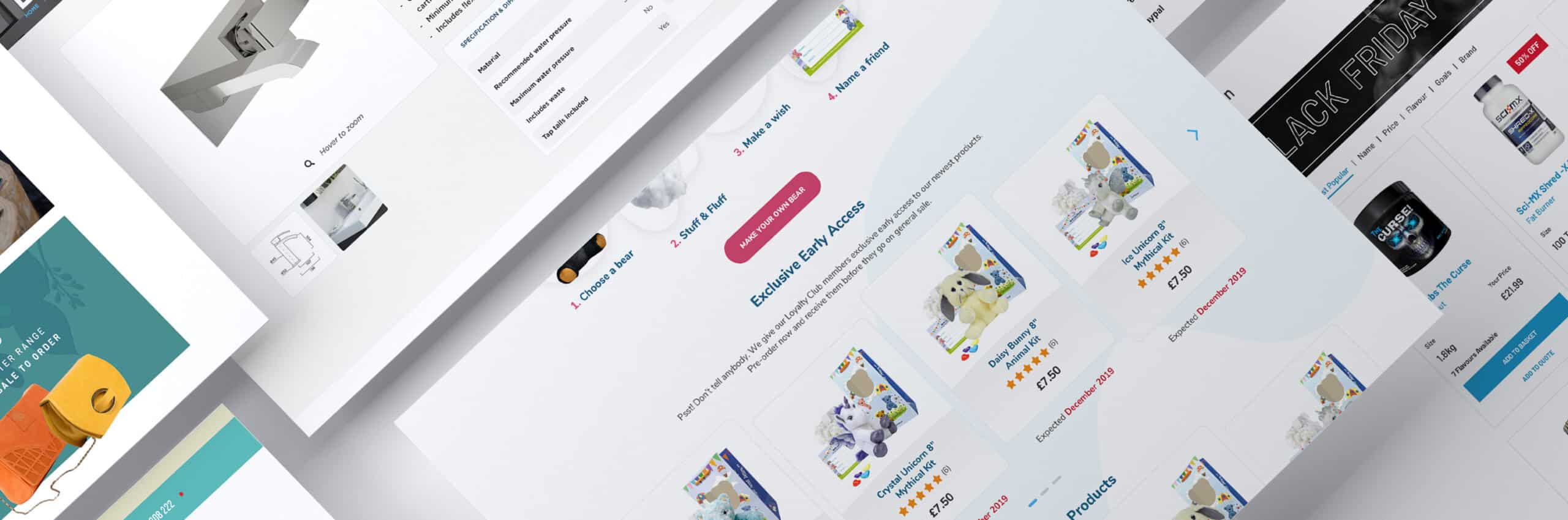 Examples of our Magento eCommerce work